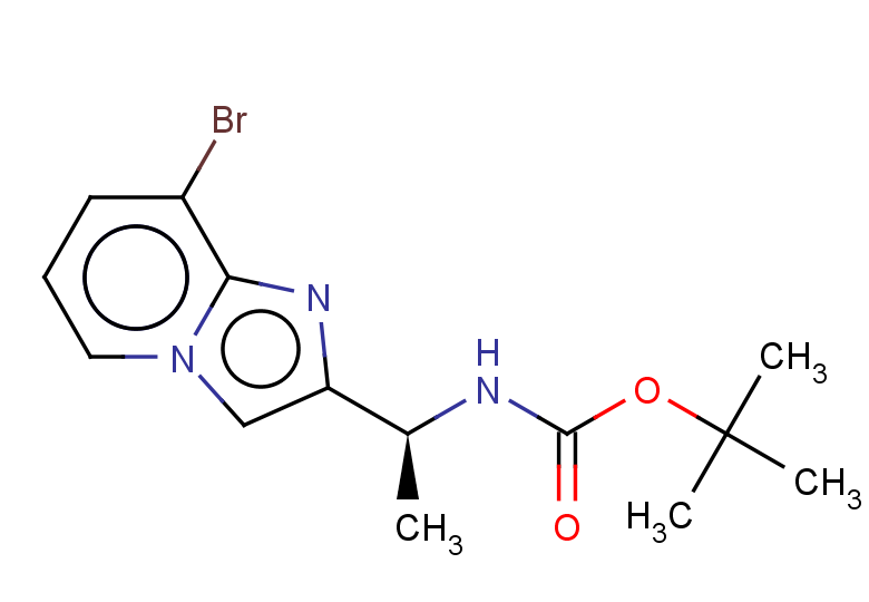 tert-butyl N-[(1S)-1-{8-bromoimidazo[1,2-a]pyridin-2-yl}ethyl]carbamate