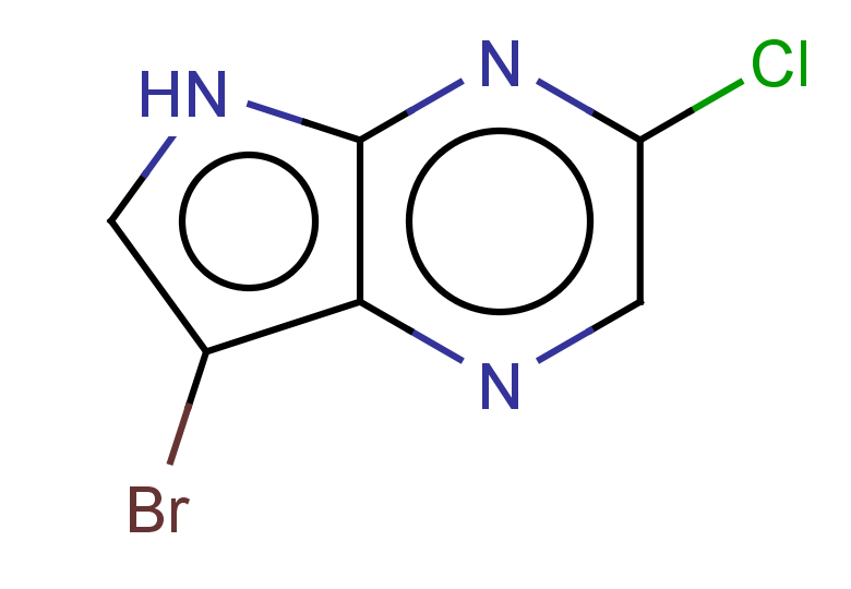 7-bromo-3-chloro-5H-pyrrolo[2,3-b]pyrazine