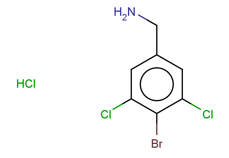 (4-bromo-3,5-dichlorophenyl)methanamine hydrochloride