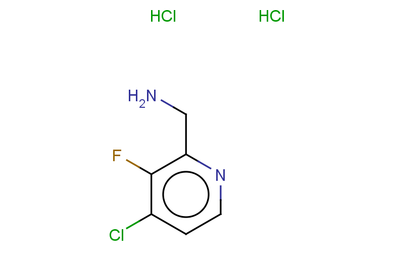 (4-chloro-3-fluoropyridin-2-yl)methanamine dihydrochloride