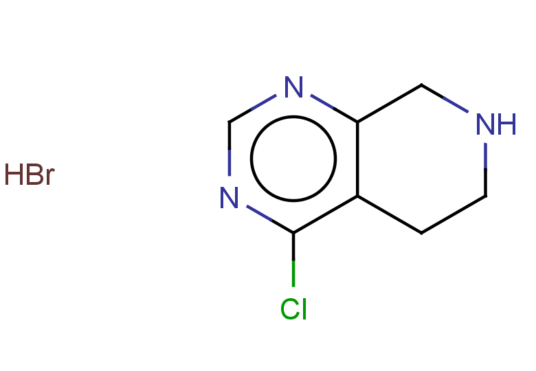 4-chloro-5H,6H,7H,8H-pyrido[3,4-d]pyrimidine hydrobromide