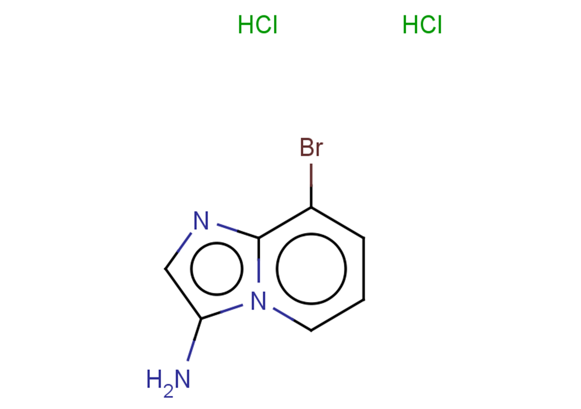 8-bromoimidazo[1,2-a]pyridin-3-amine dihydrochloride