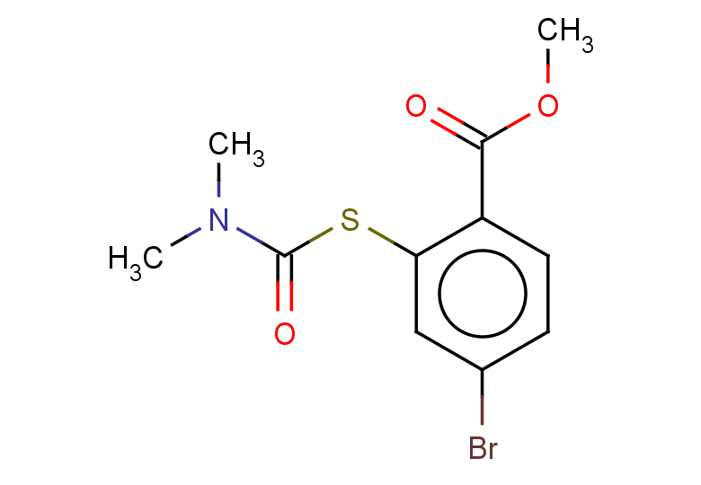 methyl 4-bromo-2-[(dimethylcarbamoyl)sulfanyl]benzoate
