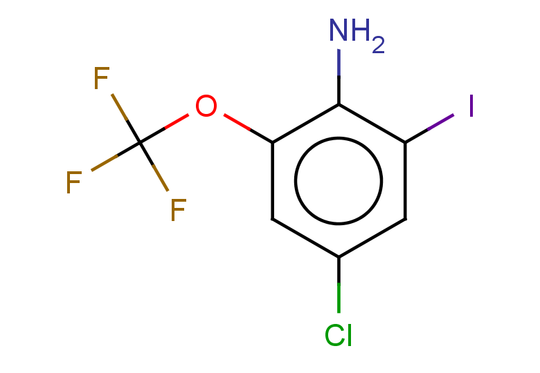 4-chloro-2-iodo-6-(trifluoromethoxy)aniline