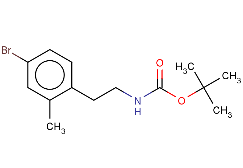 tert-butyl N-[2-(4-bromo-2-methylphenyl)ethyl]carbamate
