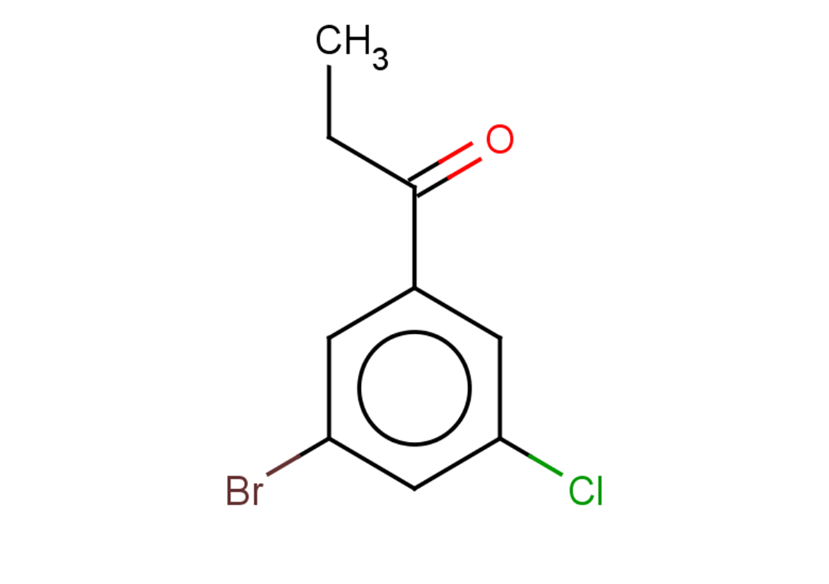 1-(3-bromo-5-chlorophenyl)propan-1-one