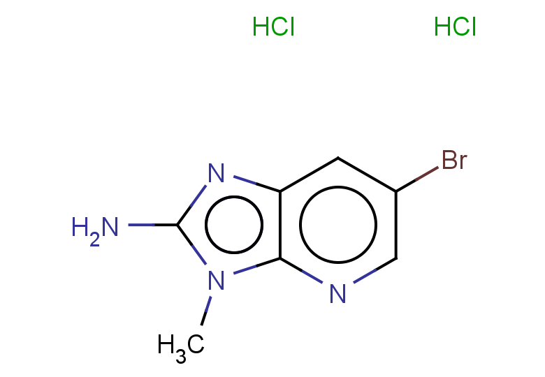 6-bromo-3-methyl-3H-imidazo[4,5-b]pyridin-2-amine dihydrochloride