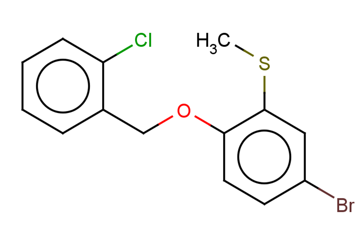 4-bromo-1-[(2-chlorophenyl)methoxy]-2-(methylsulfanyl)benzene