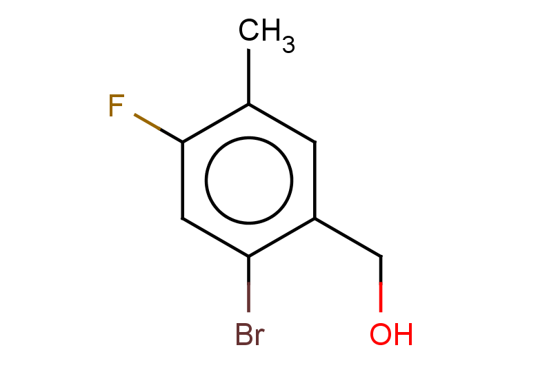 (2-bromo-4-fluoro-5-methylphenyl)methanol