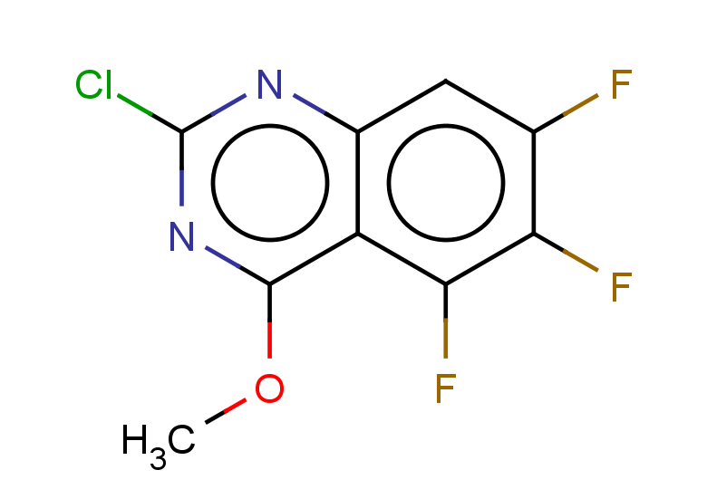 2-chloro-5,6,7-trifluoro-4-methoxyquinazoline
