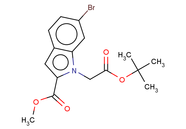 methyl 6-bromo-1-[2-(tert-butoxy)-2-oxoethyl]-1H-indole-2-carboxylate