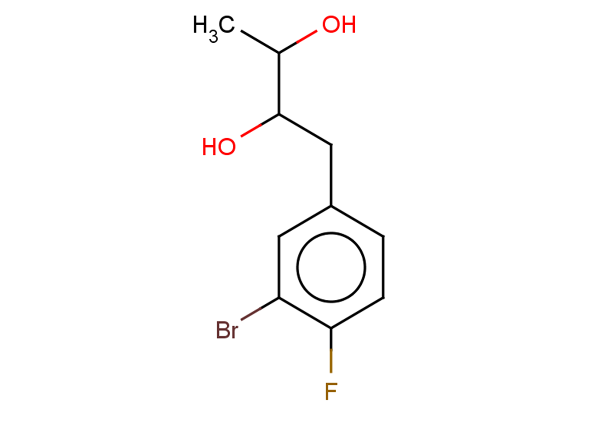 1-(3-bromo-4-fluorophenyl)butane-2,3-diol