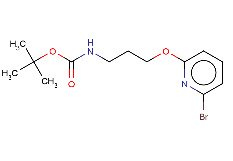 tert-butyl N-{3-[(6-bromopyridin-2-yl)oxy]propyl}carbamate