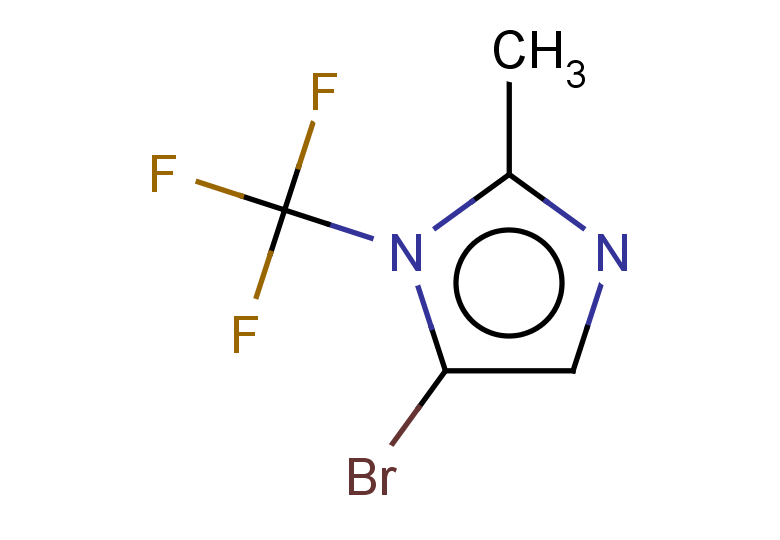 5-bromo-2-methyl-1-(trifluoromethyl)-1H-imidazole