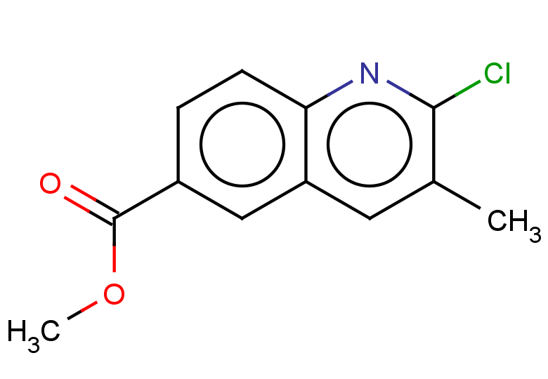 methyl 2-chloro-3-methylquinoline-6-carboxylate