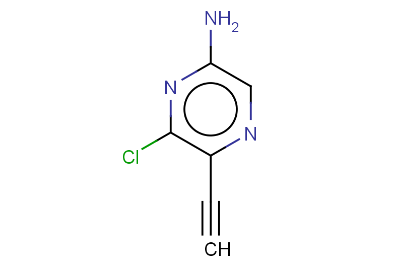 6-chloro-5-ethynylpyrazin-2-amine