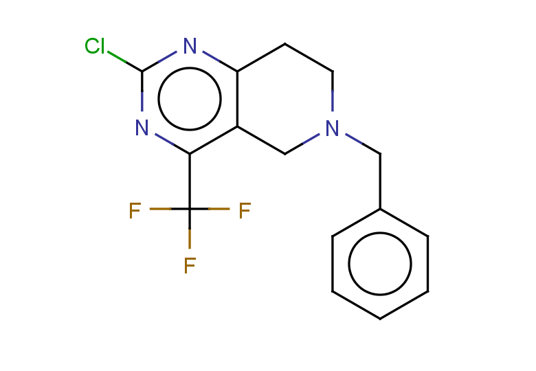 6-benzyl-2-chloro-4-(trifluoromethyl)-5H,6H,7H,8H-pyrido[4,3-d]pyrimidine