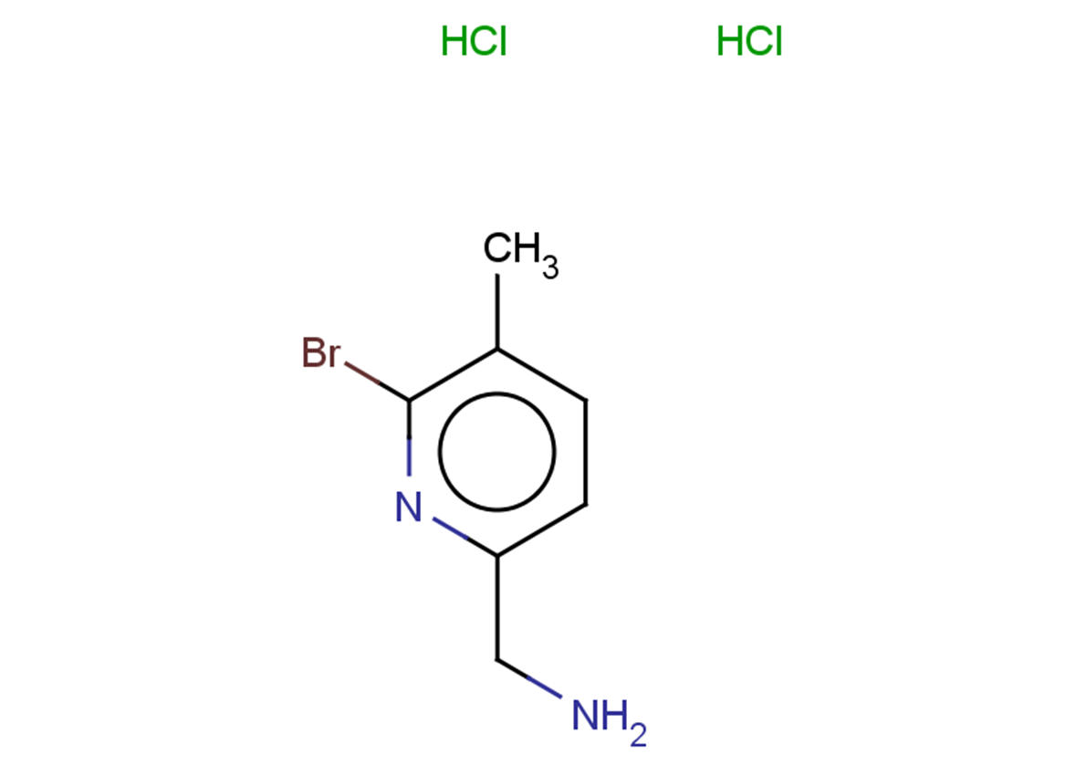 (6-bromo-5-methylpyridin-2-yl)methanamine dihydrochloride