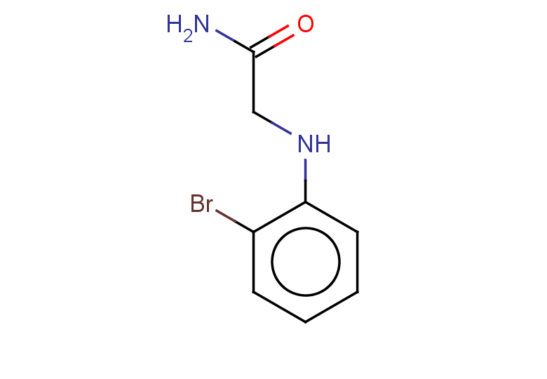 2-[(2-bromophenyl)amino]acetamide