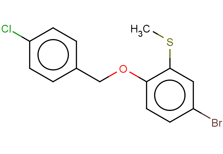4-bromo-1-[(4-chlorophenyl)methoxy]-2-(methylsulfanyl)benzene