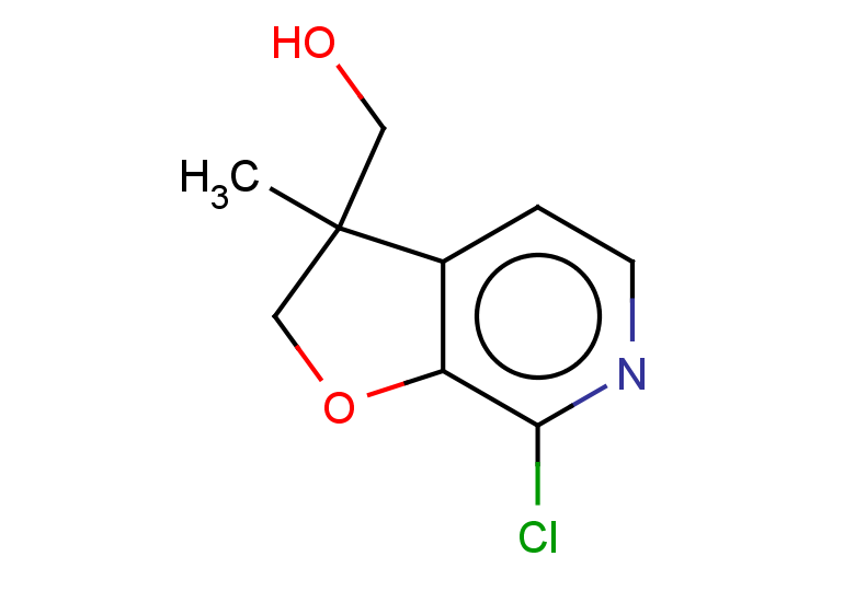 {7-chloro-3-methyl-2H,3H-furo[2,3-c]pyridin-3-yl}methanol