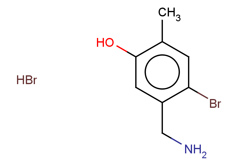 5-(aminomethyl)-4-bromo-2-methylphenol hydrobromide