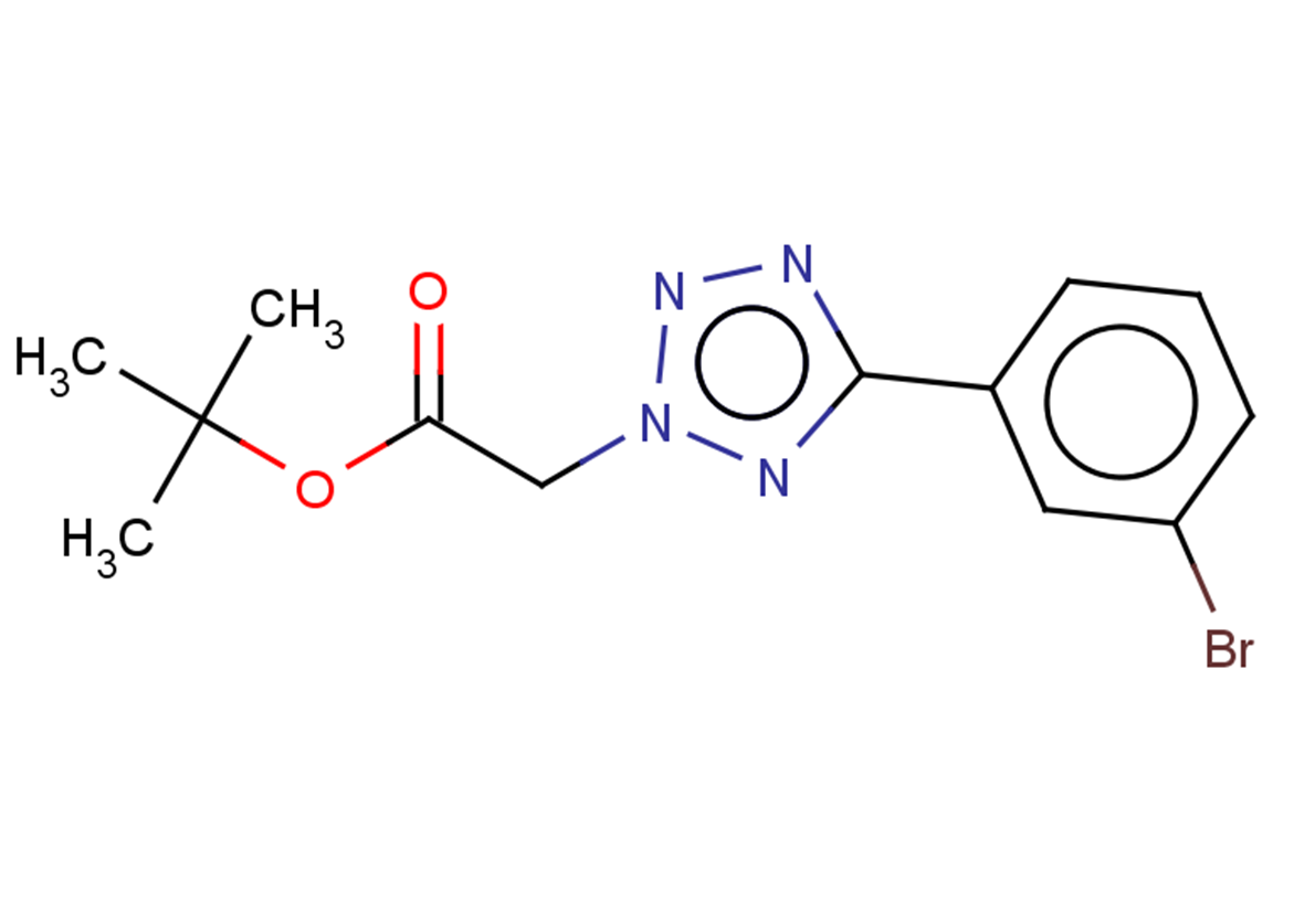 tert-butyl 2-[5-(3-bromophenyl)-2H-1,2,3,4-tetrazol-2-yl]acetate