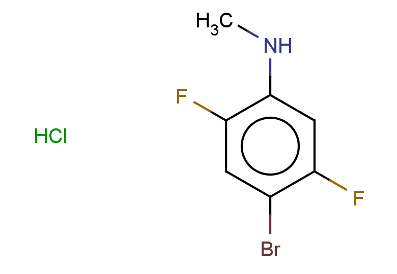 4-bromo-2,5-difluoro-N-methylaniline hydrochloride