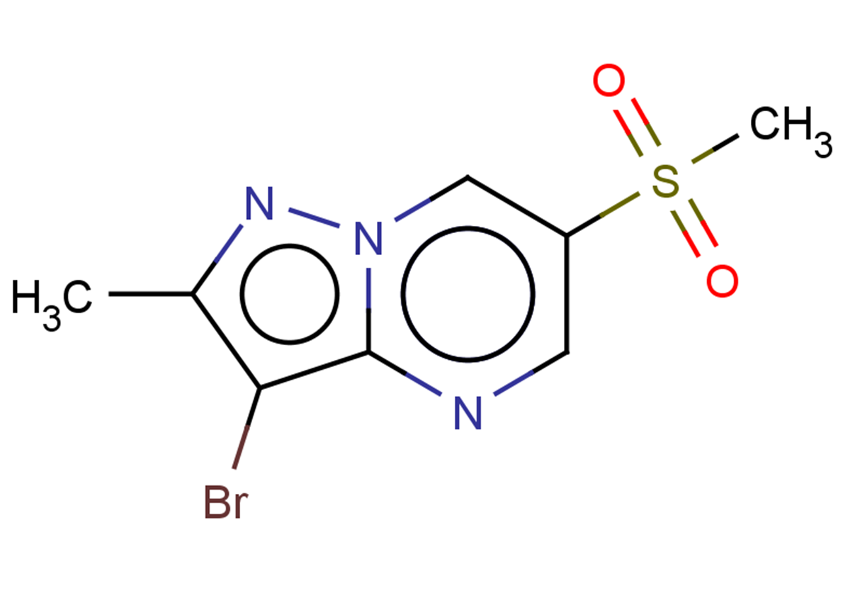 3-bromo-6-methanesulfonyl-2-methylpyrazolo[1,5-a]pyrimidine