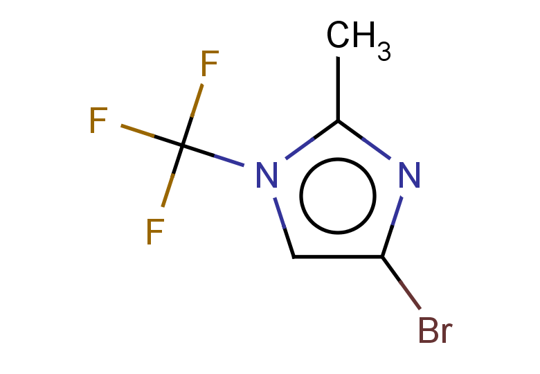 4-bromo-2-methyl-1-(trifluoromethyl)-1H-imidazole