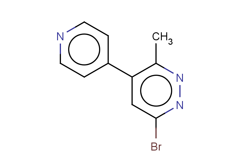 6-bromo-3-methyl-4-(pyridin-4-yl)pyridazine