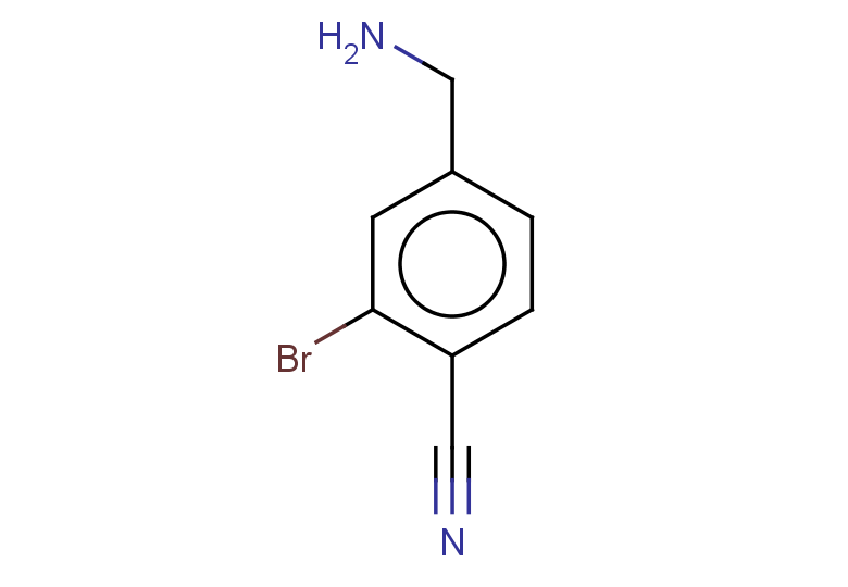 4-(aminomethyl)-2-bromobenzonitrile