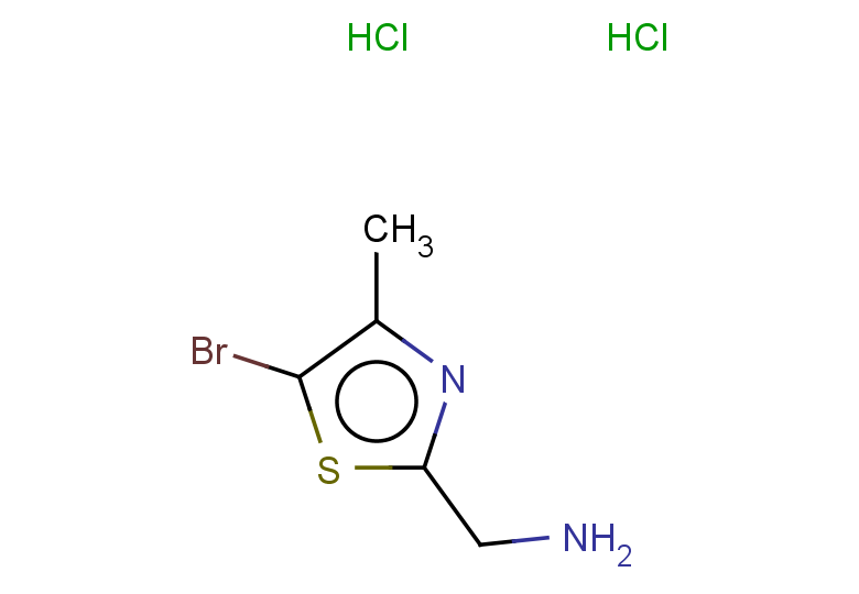 (5-bromo-4-methyl-1,3-thiazol-2-yl)methanamine dihydrochloride