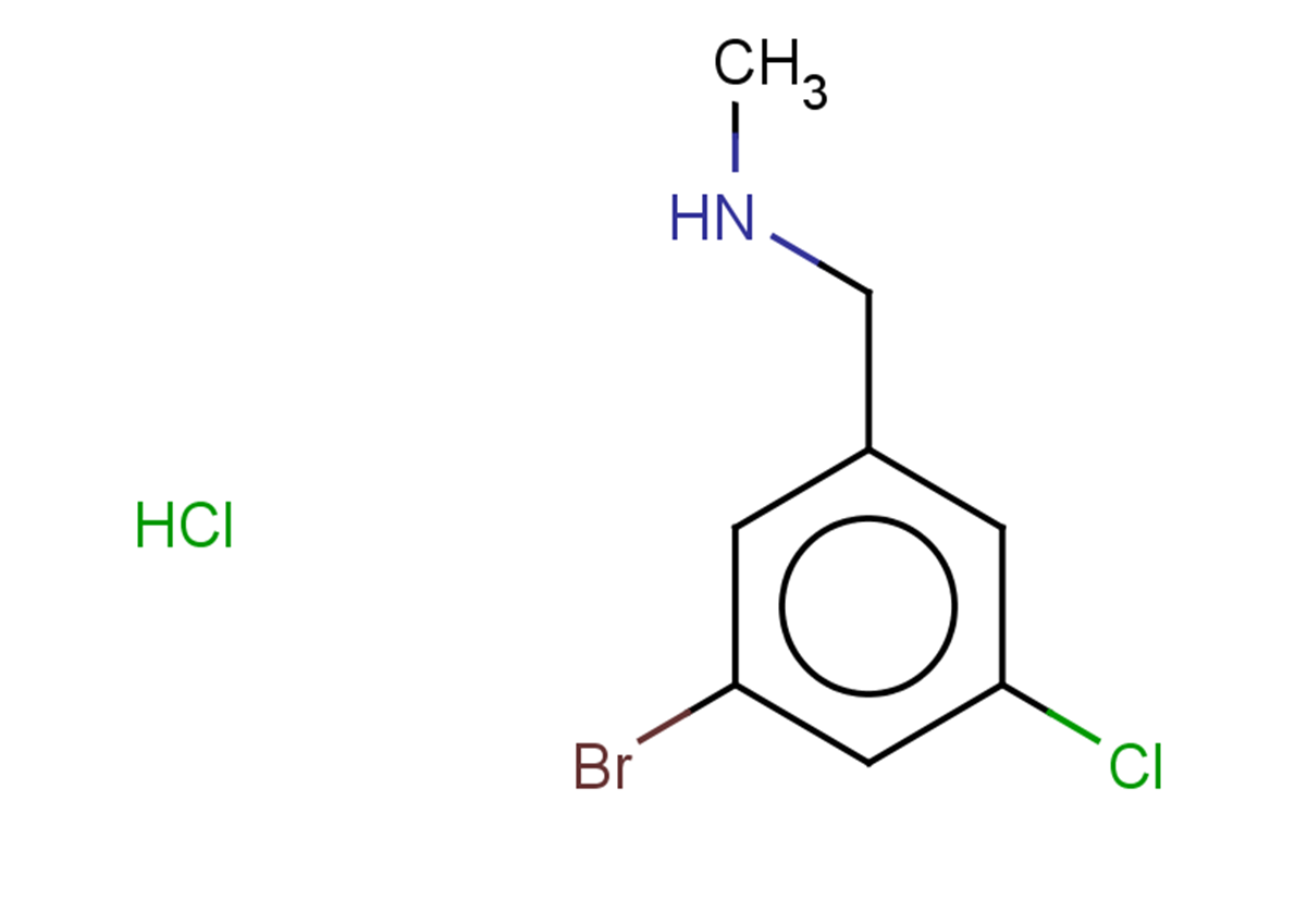 [(3-bromo-5-chlorophenyl)methyl](methyl)amine hydrochloride