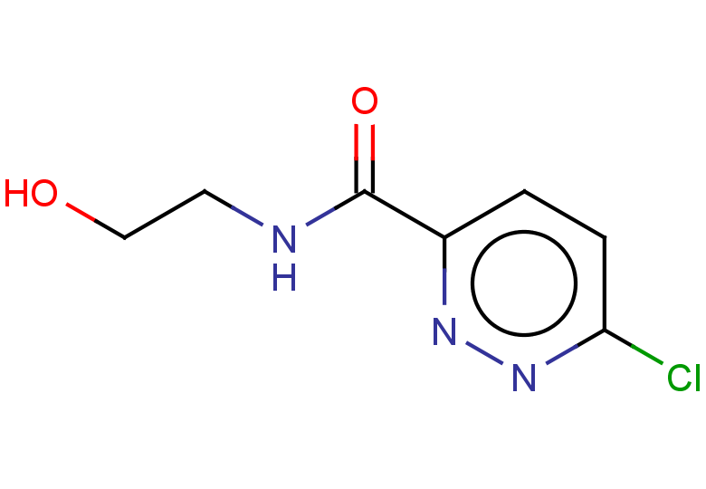 6-chloro-N-(2-hydroxyethyl)pyridazine-3-carboxamide
