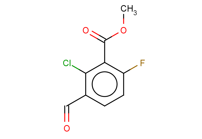 methyl 2-chloro-6-fluoro-3-formylbenzoate