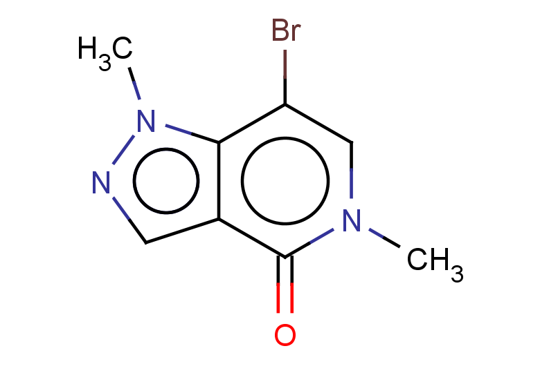 7-bromo-1,5-dimethyl-1H,4H,5H-pyrazolo[4,3-c]pyridin-4-one