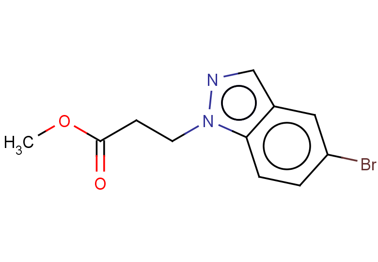 methyl 3-(5-bromo-1H-indazol-1-yl)propanoate