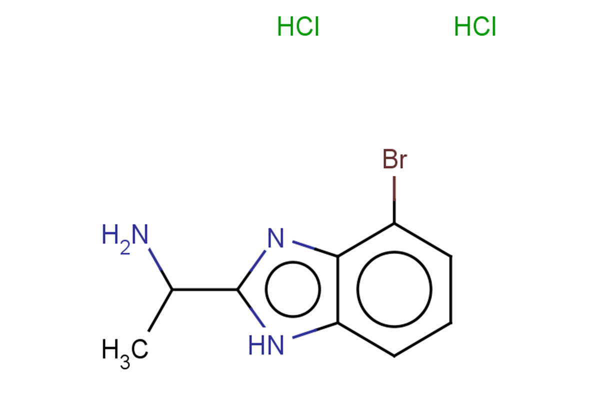 1-(4-bromo-1H-1,3-benzodiazol-2-yl)ethan-1-amine dihydrochloride