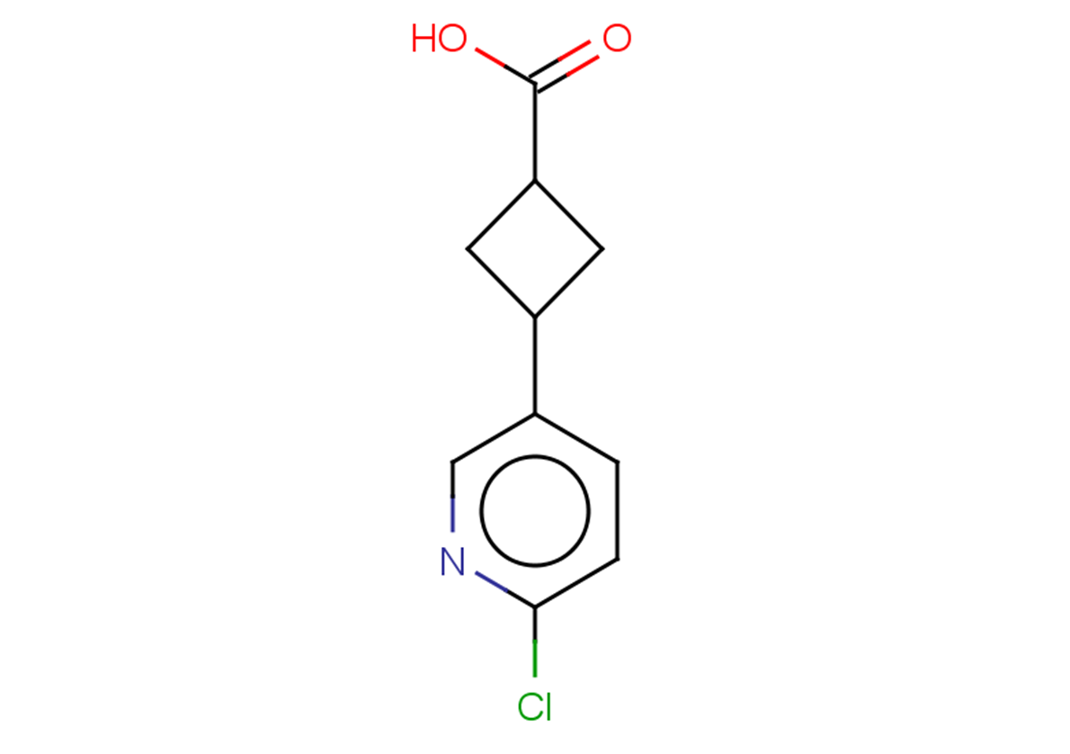 3-(6-chloropyridin-3-yl)cyclobutane-1-carboxylic acid