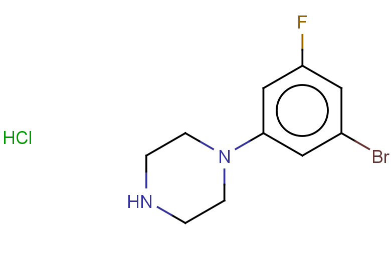1-(3-bromo-5-fluorophenyl)piperazine hydrochloride
