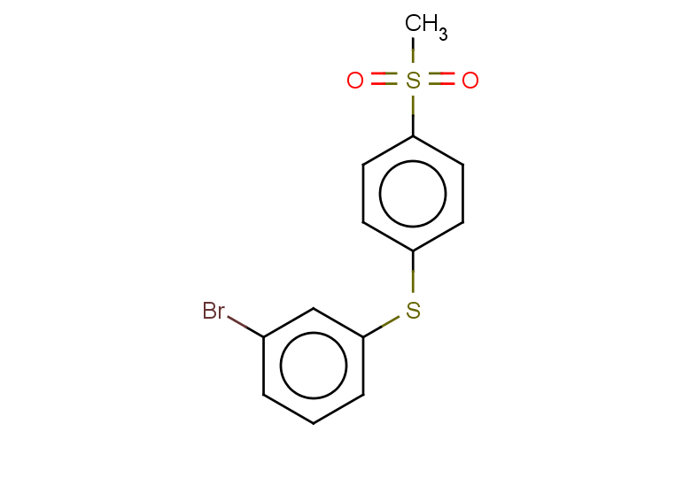 1-[(3-bromophenyl)sulfanyl]-4-methanesulfonylbenzene