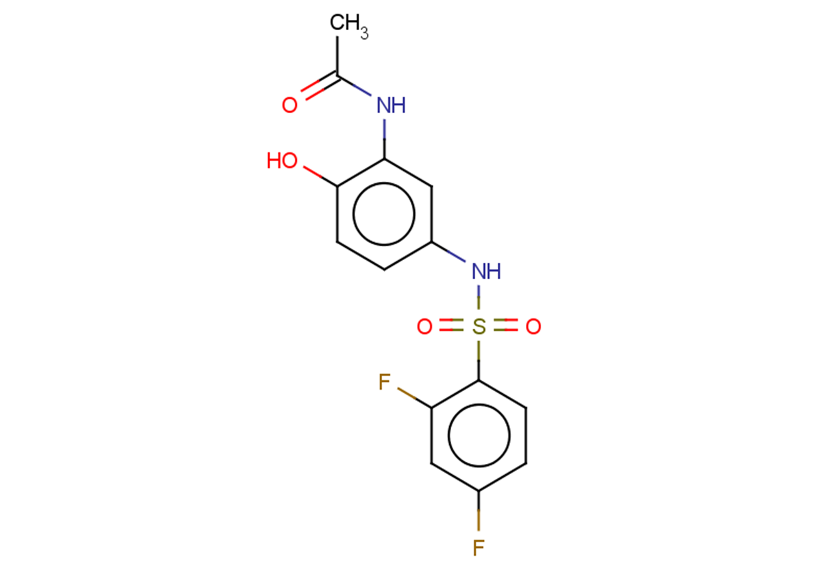 N-{5-[(2,4-difluorobenzene)sulfonamido]-2-hydroxyphenyl}acetamide