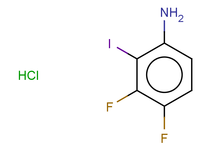 3,4-difluoro-2-iodoaniline hydrochloride