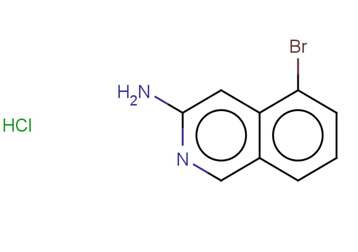5-bromoisoquinolin-3-amine hydrochloride