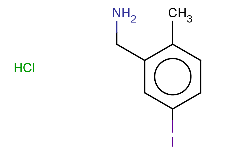 (5-iodo-2-methylphenyl)methanamine hydrochloride