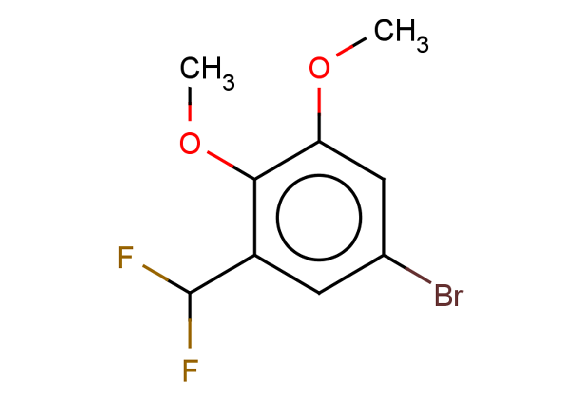 5-bromo-1-(difluoromethyl)-2,3-dimethoxybenzene