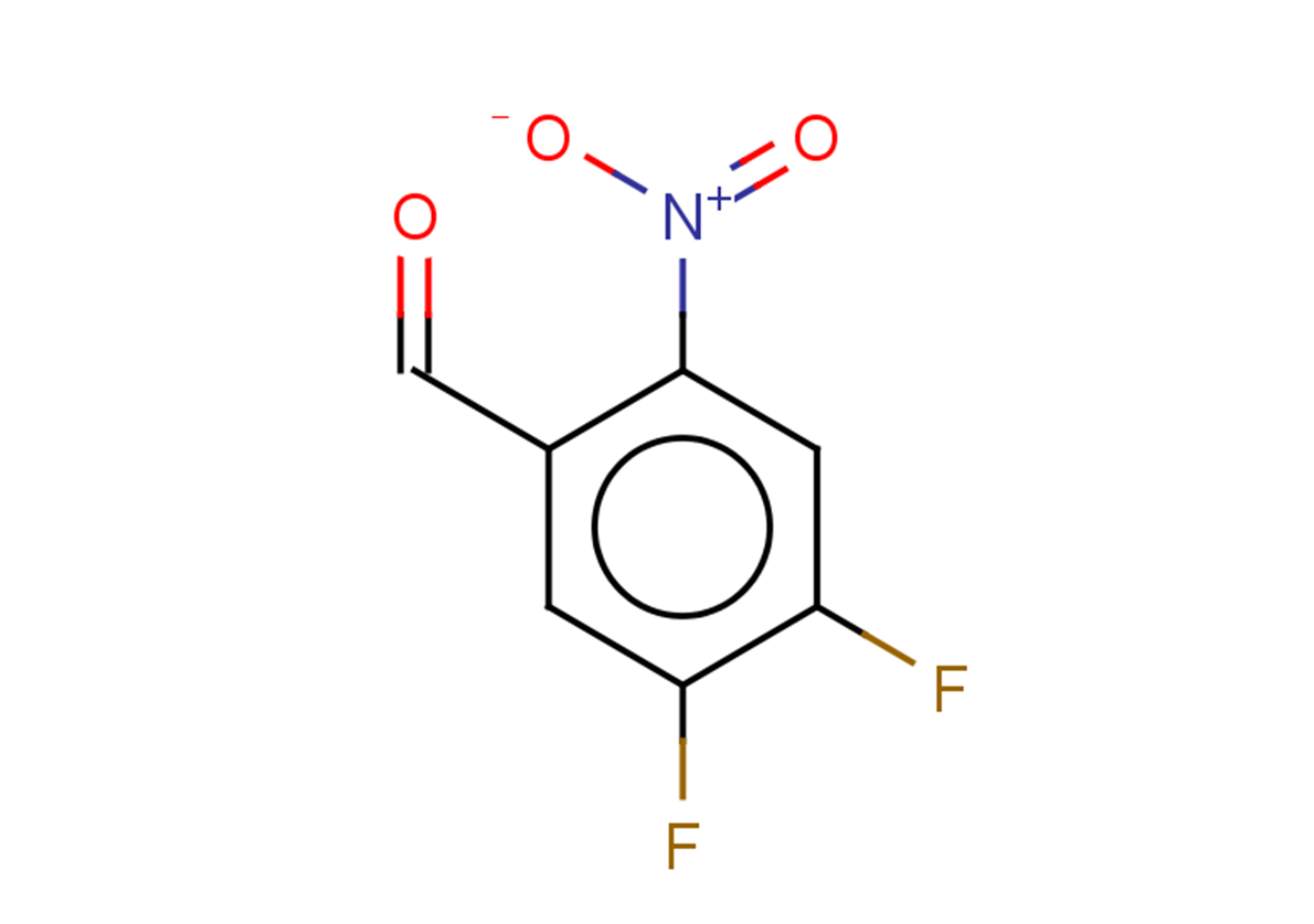 4,5-difluoro-2-nitrobenzaldehyde