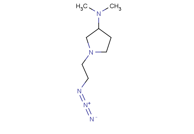 1-(2-azidoethyl)-N,N-dimethylpyrrolidin-3-amine