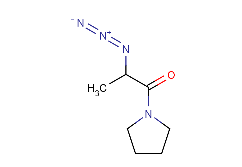 2-azido-1-(pyrrolidin-1-yl)propan-1-one
